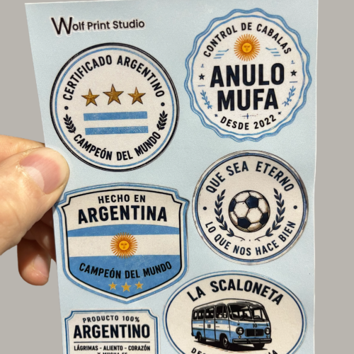 argentina 01 Plancha Selección Argentina 08