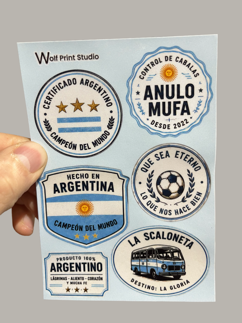 argentina 01 Plancha Selección Argentina 08
