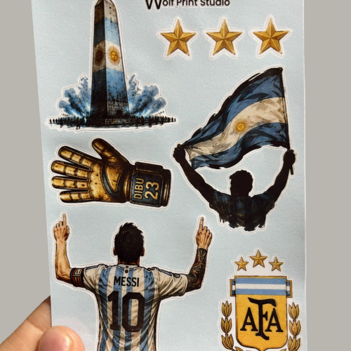 Plancha Selección Argentina 01
